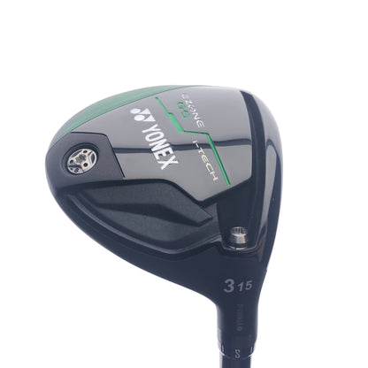 Used Yonex Ezone GS i Tech Fairway Wood 3 Fairway Wood / 15 Degrees / Stiff Flex
